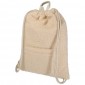 Bear GRS recycled sherpa drawstring backpack 9L