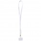 Franz recycled plastic smartphone lanyard with built-in data sync and 65W fast charge 5-in-1 cable