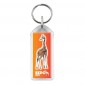 Oblong Plastic Key Ring