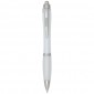 Nash RCS recycled plastic ballpoint pen with coloured barrel and grip (blue ink)