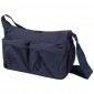 Calli 13" GRS recycled nylon laptop messenger bag