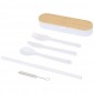 Runa cutlery set with bamboo lid