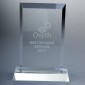 Cheshire Rectangular Bevelled Crystal Award