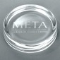 90mm Round Glass Paperweight