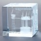 Crystal Cube Paperweight