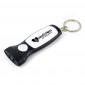 Plastic LED Torch Key Ring