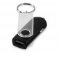 Swivel Car Adapter Key Chain