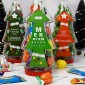 Personalised Christmas Tree Retro Sweets Jar
