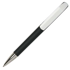 Maxema Flow Soft Clip White Ballpen