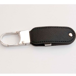 Leather Twist Flash Drive