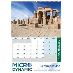 A2 Portrait Wall Calendar