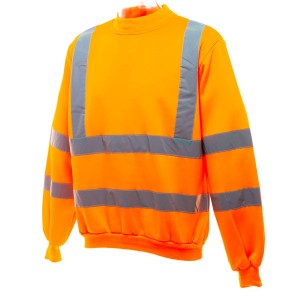 Yoko Hi-Vis Heavyweight Sweatshirt 