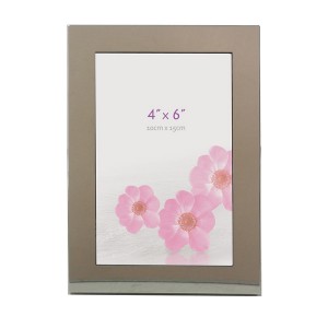6 x 4Inch Polished Stainless Steel Photo Frame