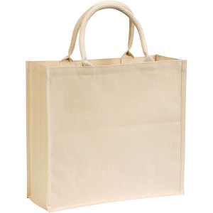 Broomfield 7oz Laminated Cotton Tote Bag - Natural