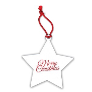 Recycled Star  Christmas Tree Decoration