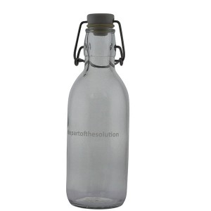 Glass Water Bottle