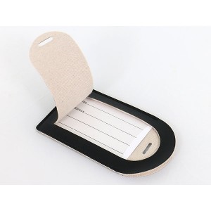 Faux Leather Biodegradable Luggage Tag