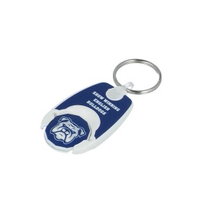 Recycled Plastic Pop Trolley Coin Key Ring