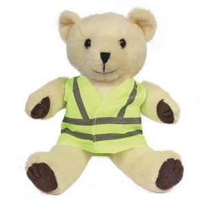 10 Inch Honey Hi-Vis Bear