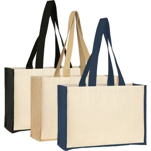 Brookland Cotton Jute Shopper - Full Colour