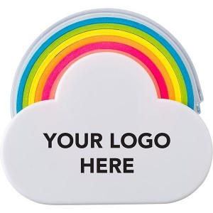 Rainbow Memo Tape Dispenser-Full Colour 