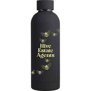 Chicago Stainless Steel Drinks Bottle - Spot Colour