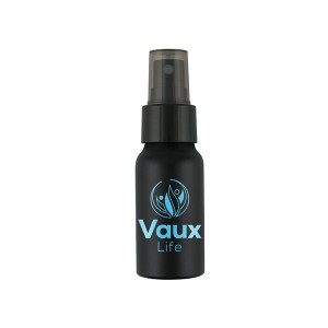 Black Aluminium Hand Sanitiser Spray - 30ml - Spot Colour