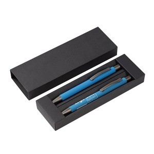 Ergo Soft Feel Ballpen and Mechanical Pencil Set - Spot Colour