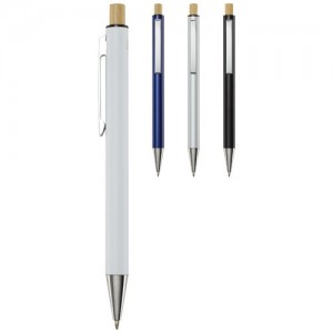 Cyrus recycled aluminium ballpoint pen (black ink)