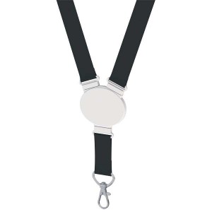 Elliptical Shape Snap Lanyard