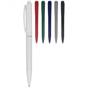 Martha recycled plastic ballpoint pen (blue ink)