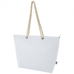 Panama GRS recycled beach cooler tote bag with cord handles 23L