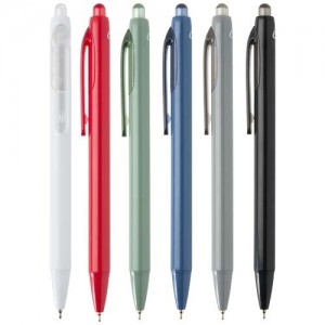 Glen RCS recycled bi-injected ballpoint pen (blue ink)