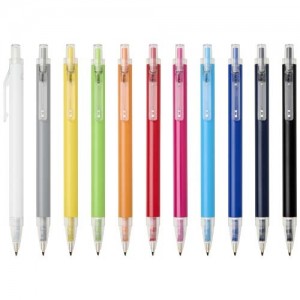 Spectrum recycled aluminium ballpoint pen (blue ink)