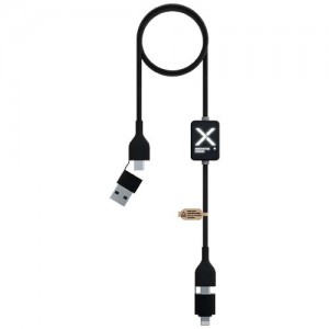 SCX.design C32 60W switch charging cable with light-up logo