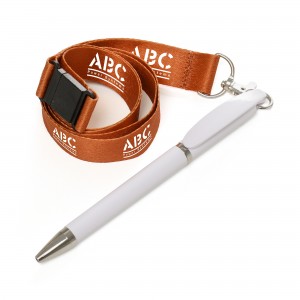 Made in Britain Lanyard with Ball Pen