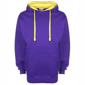 FDM Unisex Contrast Hoodie
