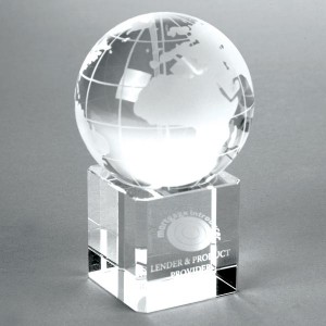 60mm Crystal Globe on Base