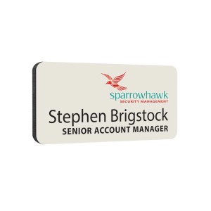 Personalised Plastic Name Badge