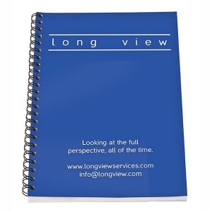 A4 Wiro Coloured PP Notebook