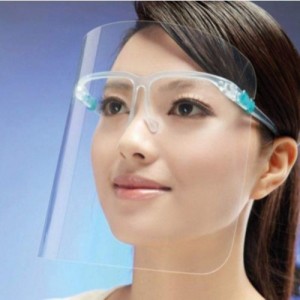 Keplin Face Protective Shield Visor with Glasses